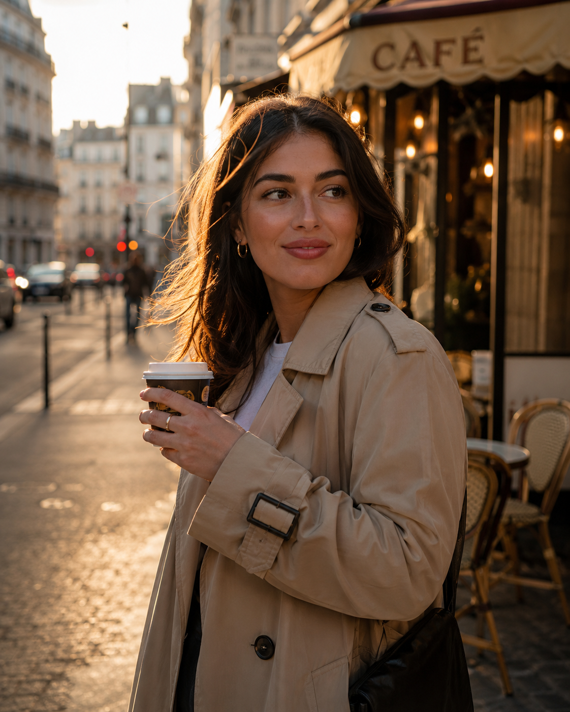 Paris Café Portrait