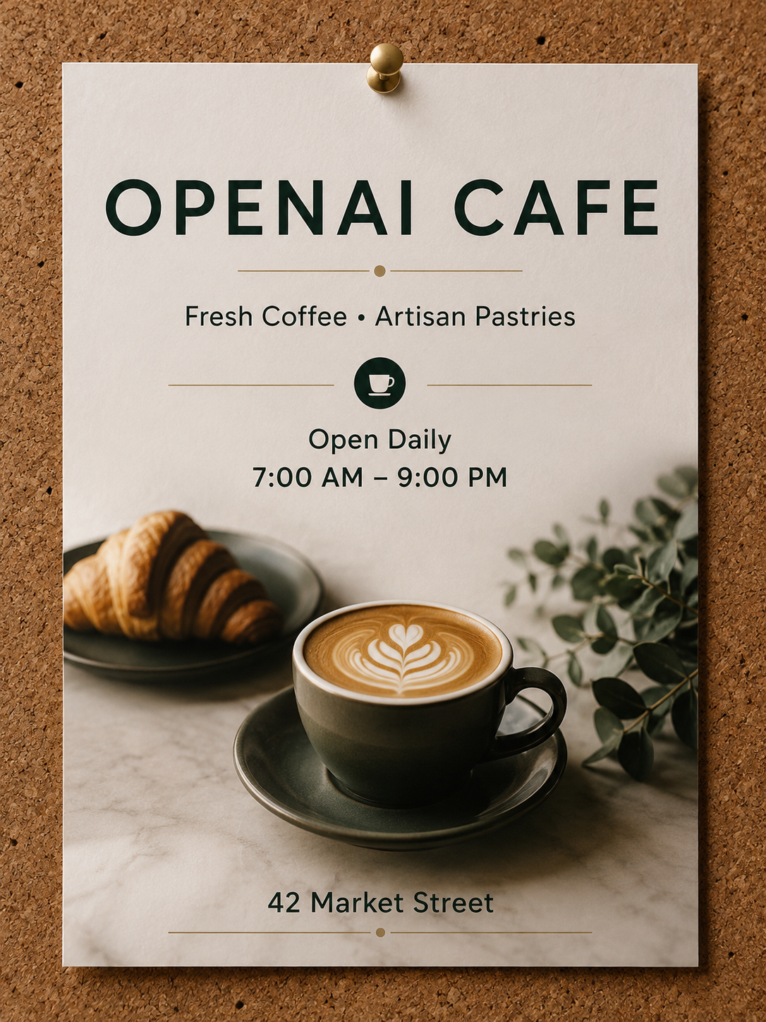 Coffee Shop Poster