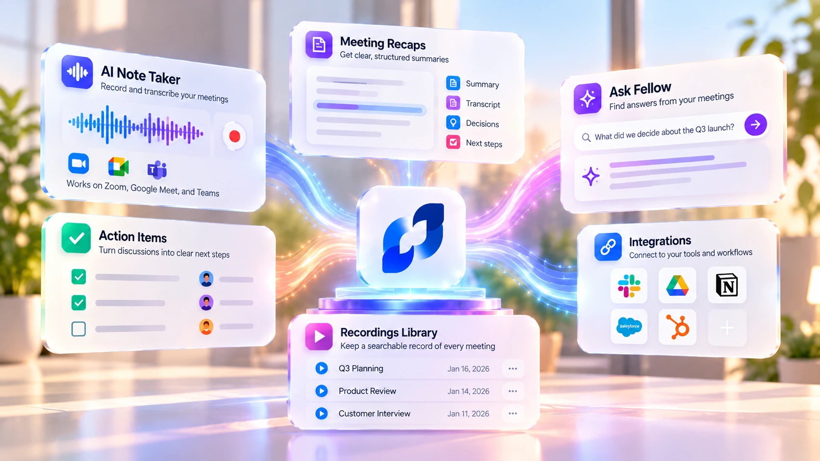 Fellow AI: Meeting Notes Built for Organizations