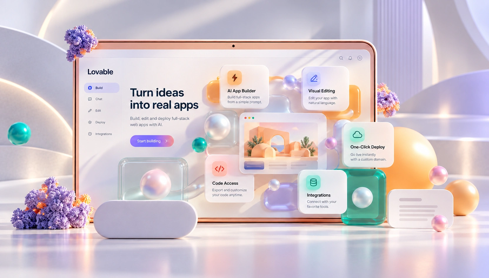 Lovable AI: Build a Real Web App With Its Own Database