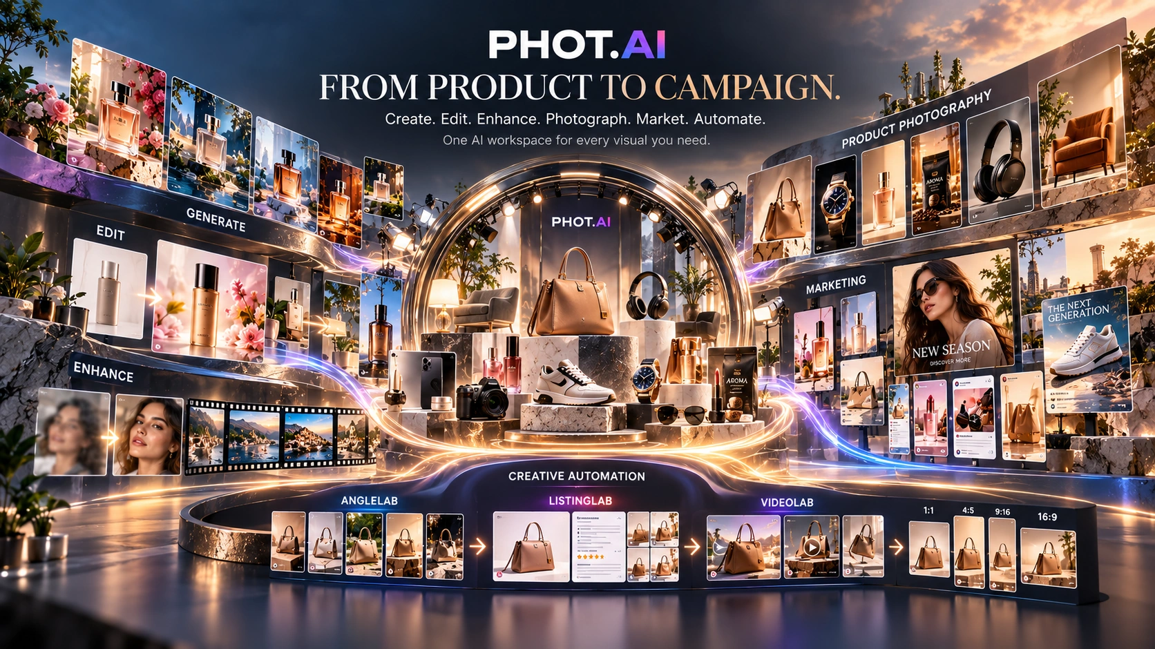 Phot.AI — AI visual production and growth platform