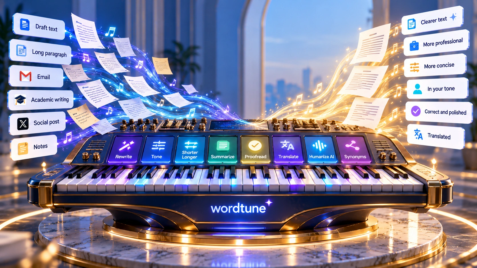 Wordtune: context-based AI rewrites in your own voice